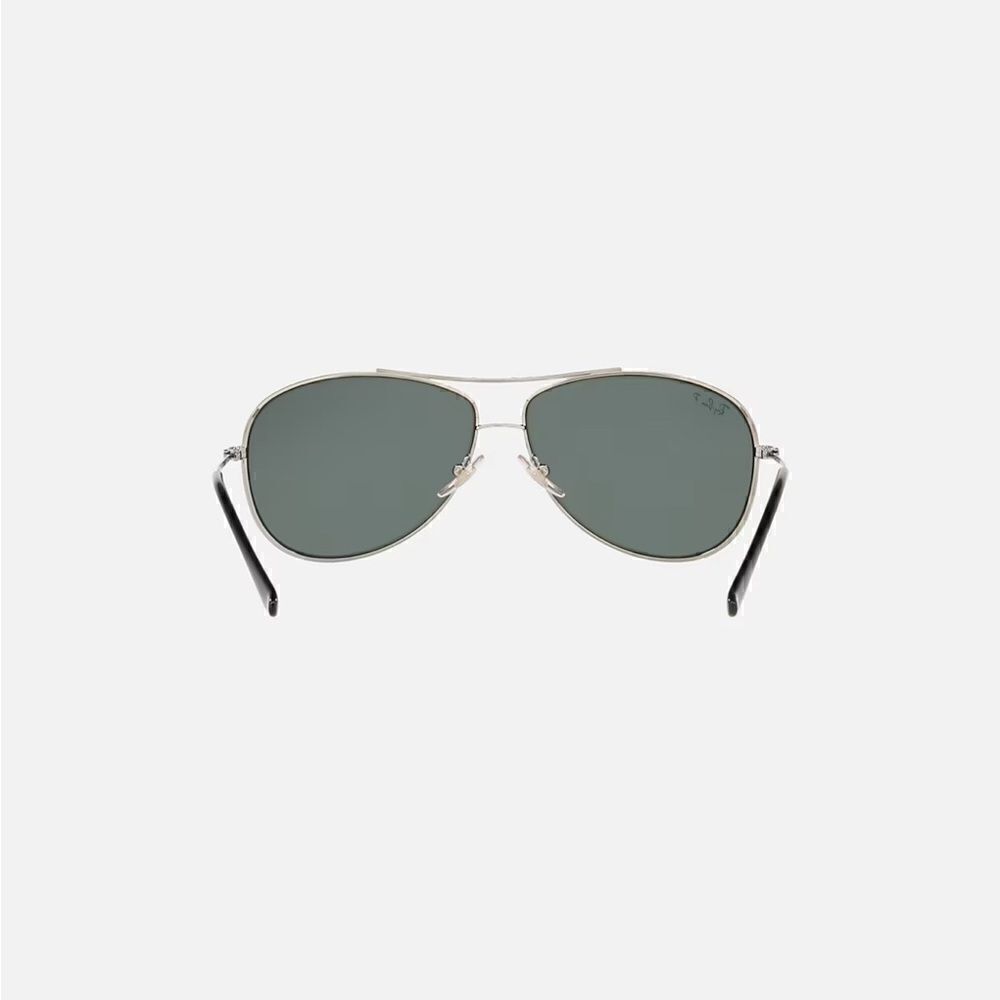 Ray Ban RB3293 Polarized Aviator Matte Gunmetal Reflective Sunglasses - Picture 4 of 11